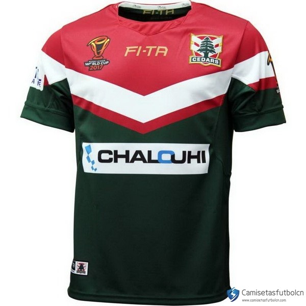 Camiseta Líbano RLWC Primera equipo 2017-18 Verde